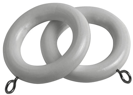 Speedy Victory 28mm Wood Pole Rings, Grey