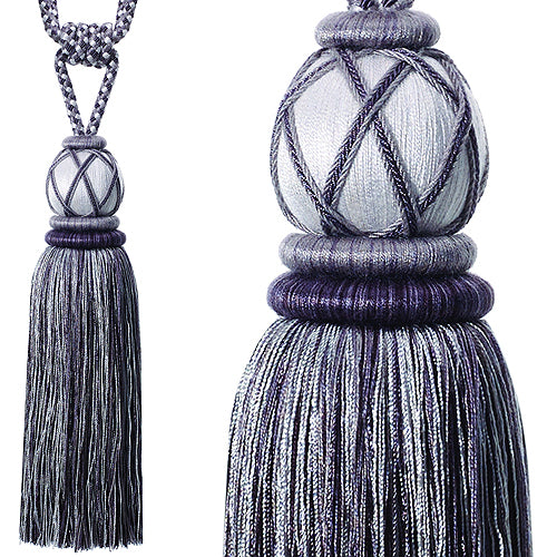 Hallis Highland Large Rope Tieback Charcoal