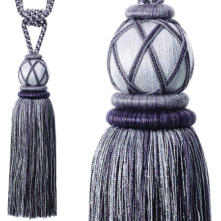 Hallis Highland Large Rope Tieback Charcoal