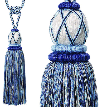 Hallis Highland Large Rope Tieback Bluebird