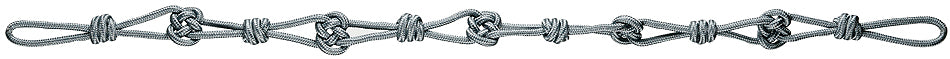 Hallis Accord Rope Tieback Embrace Steel Blue