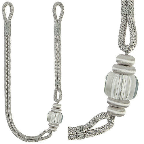 Hallis Mirage Rope Tieback Embrace Platinum