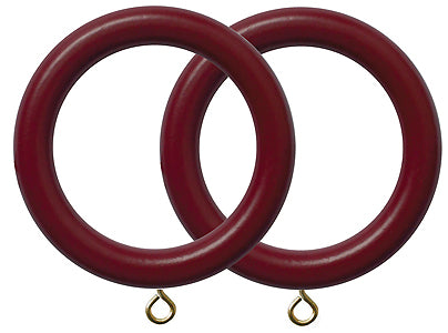 Jones Estate 50mm Pole Rings, Claret
