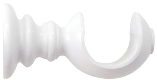 Jones Estate 50mm Pole Cup Bracket, Alabaster