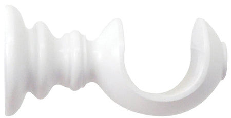 Jones Estate 50mm Pole Cup Bracket, Alabaster