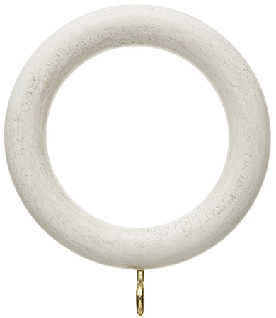 Hallis Origins 35mm, 45mm Curtain Rings, Chalk Stone