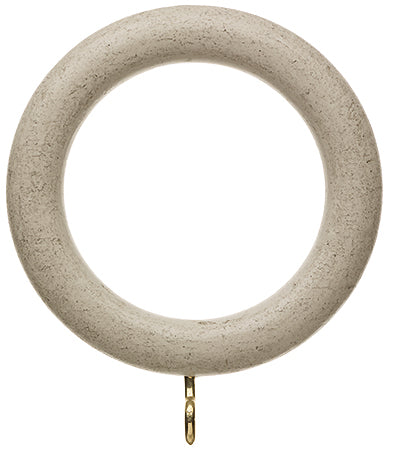 Hallis Origins 35mm, 45mm Curtain Rings, Flint Grey