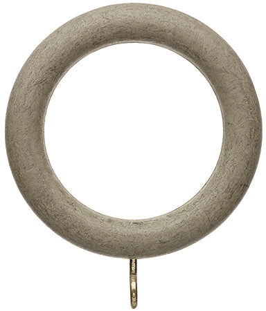 Hallis Origins 35mm, 45mm Curtain Rings, Millstone Grey