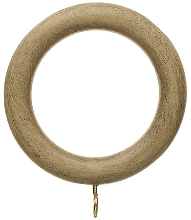 Hallis Origins 35mm, 45mm Curtain Rings, Quarry Stone