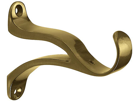 Hallis Origins 35mm, 45mm Metal End Bracket, Antique Brass