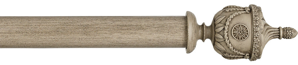 Byron Manor 35mm 45mm 55mm Curtain Pole Manor Grey Newington