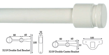 Cameron Fuller 32mm/19mm Double Pole Chalk Collar