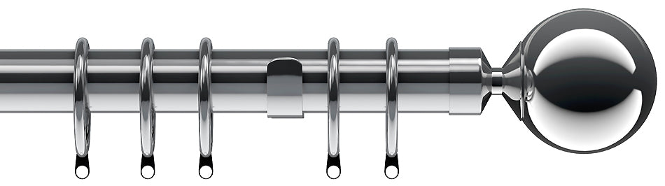 Speedy Nikola 28mm Pole Chrome, Sphere