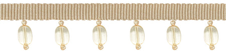 Jones Charm Beaded Trimming, Cabachon, Silk