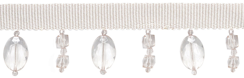 Jones Charm Beaded Trimming, Radience, Crystal