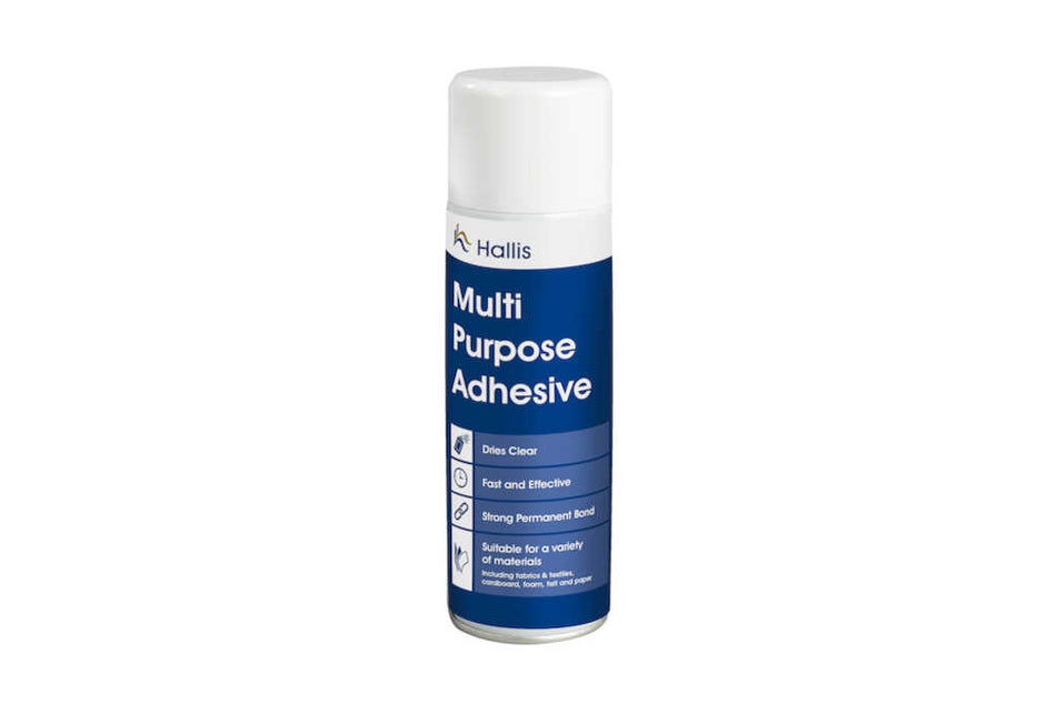 Hallis Multi-Purpose Spray Glue 500ml