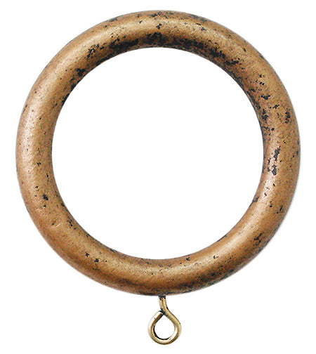 Jones 40mm Hardwick Pole Rings, Antique Gold