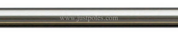 Jones Lunar 28mm Pole Matt Nickel