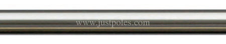 Jones Lunar 28mm Pole Matt Nickel