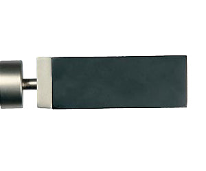 Jones Lunar 28mm Finial Square Black