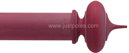 Byron & Byron Classic 55mm, 67mm Curtain Pole Alton Red