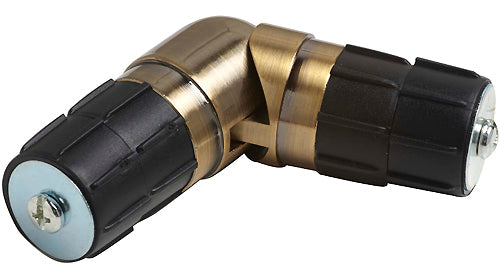 Speedy Pole Corner Joints 28mm, Antique Brass