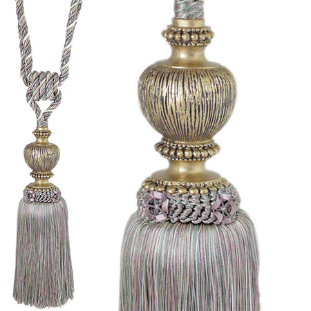 Jones Florentine Rope Tieback Large, Lavender