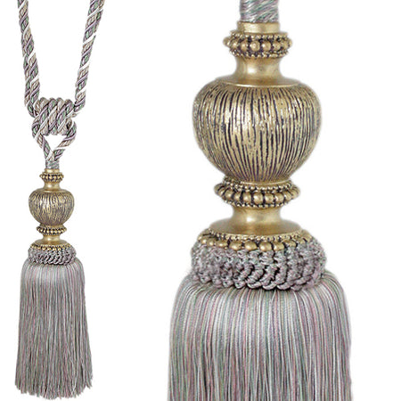 Jones Florentine Rope Tieback Medium, Lavender