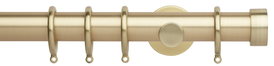 Neo 35mm Curtain Pole, Gold, Endcap Finial