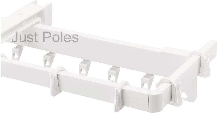 Integra Heavy Duty Curtain Track and Valance Set