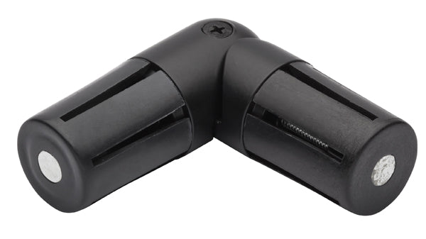 Neo 35mm Pole Elbow Corner Joint, Matt Black