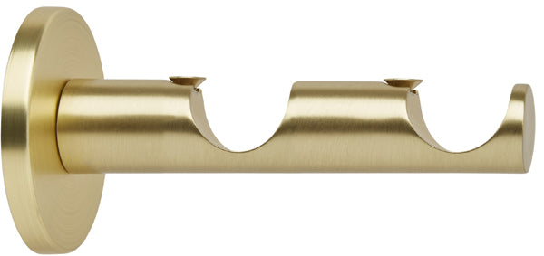 Neo 28mm Double Cylinder Bracket, Gold