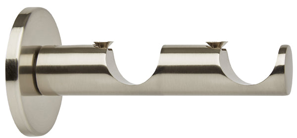 Neo 28mm Double Cylinder Bracket, Stainless Steel