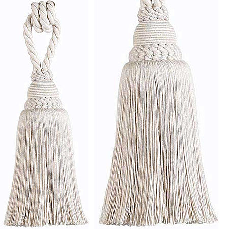 Hallis Naturals Rope Tieback, Linen