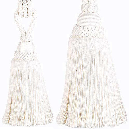 Hallis Naturals Rope Tieback, Natural