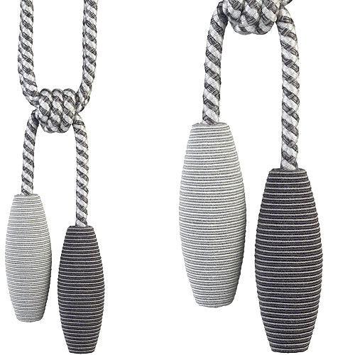 Hallis Jazz Skittle Rope Tieback Grey