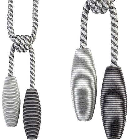 Hallis Jazz Skittle Rope Tieback Grey