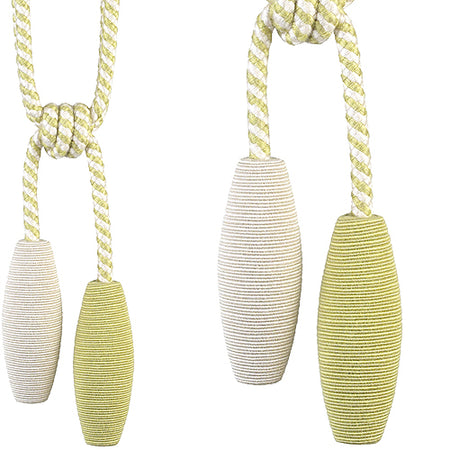 Hallis Jazz Skittle Rope Tieback Lime Cream