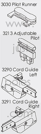 Silent Gliss 3000 Cord Set with Return 3289