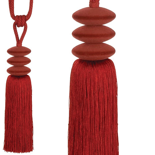 Hallis Tieback, Opus Pebble, Brick Red