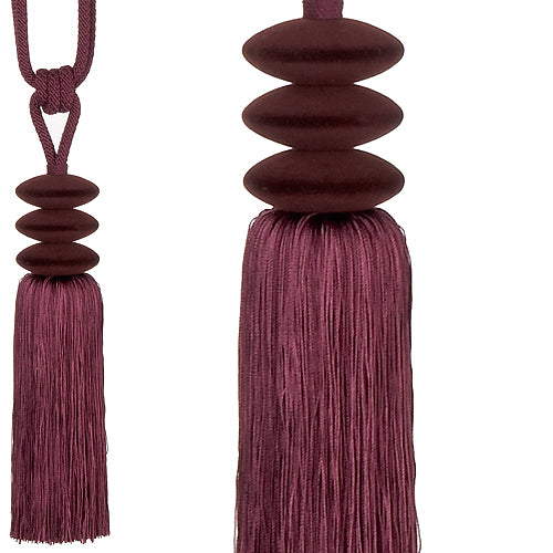 Hallis Tieback, Opus Pebble, Damson