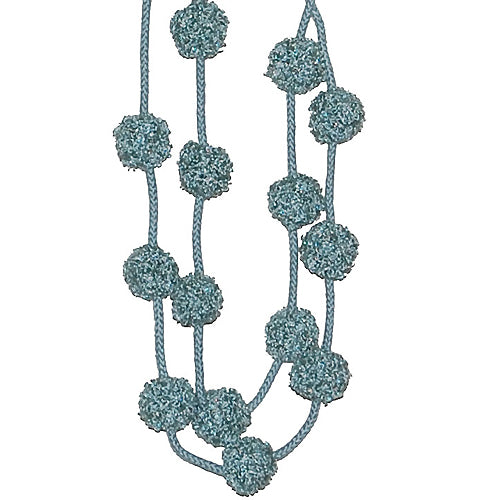 Hallis Rope Tie back, Opus Pom Pom, Duckegg
