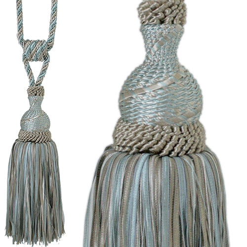 Jones Interlude Rope Tieback, Aqua