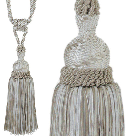 Jones Interlude Rope Tieback, Cream