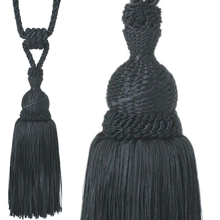 Jones Interlude Rope Tieback, Black