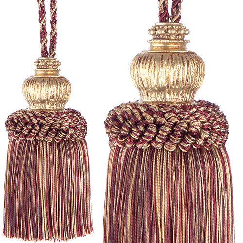 Jones Rope Key Tassel Florentine, Wine