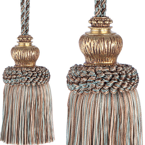 Jones Rope Key Tassel Florentine, Duckegg