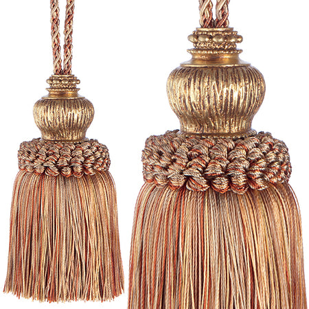 Jones Rope Key Tassel Florentine, Terracotta