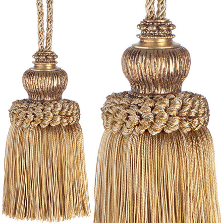 Jones Rope Key Tassel Florentine, Gold