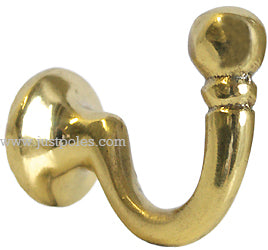 Jones Ball End Tassel Hook, Brass